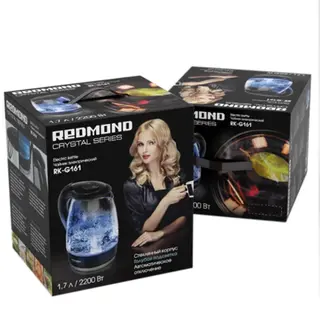 Стеклянный чайник Redmond RK-G161