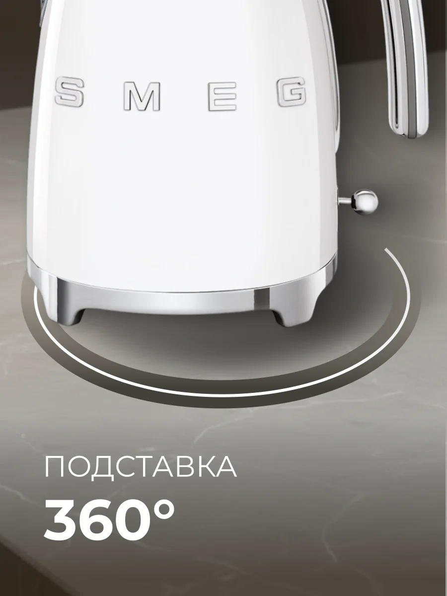 Чайник Smeg KLF03WHEU - фото 7