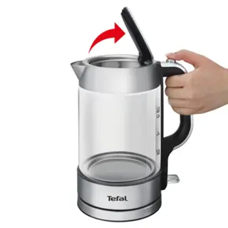 Чайник Tefal Glass Kettle KI770D30 - фото 5