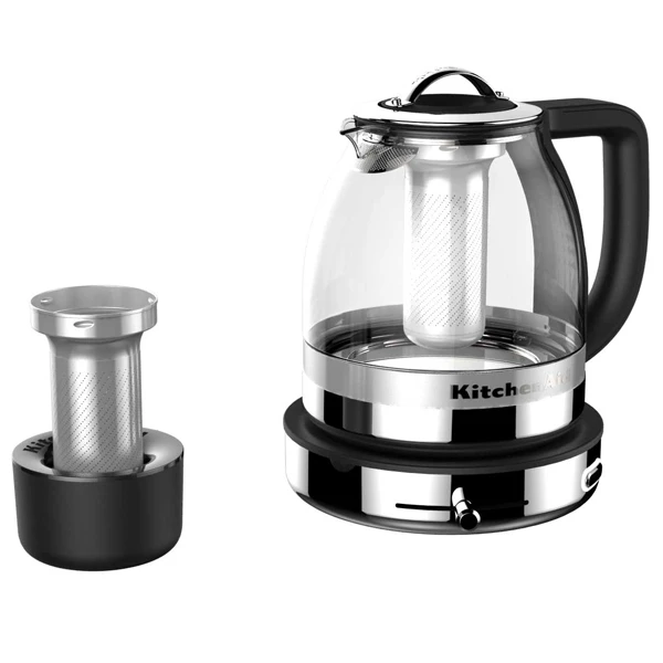 Электрочайник KitchenAid Artisan 5KEK1322ESS стеклянный - фото 10