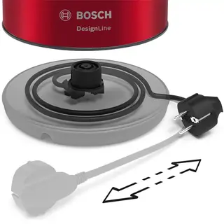 Bosch шәйнегі TWK3P424 DesignLine красный