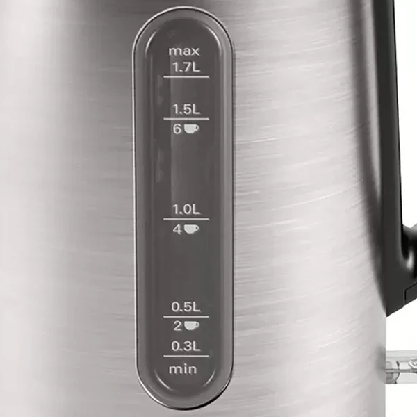 Чайник Bosch TWK4P440 DesignLine серебристый - фото 2