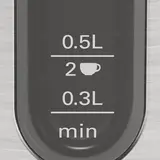 Чайник Bosch TWK4P440 DesignLine серебристый - фото 3