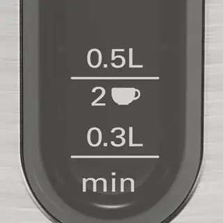 Чайник Bosch TWK4P440 DesignLine серебристый