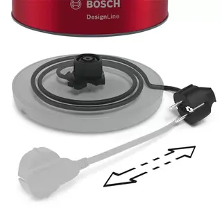 Чайник Bosch TWK4P434 DesignLine красный