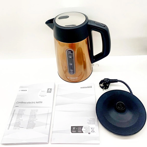 Чайник Bosch TWK4P439 DesignLine медь - фото 10