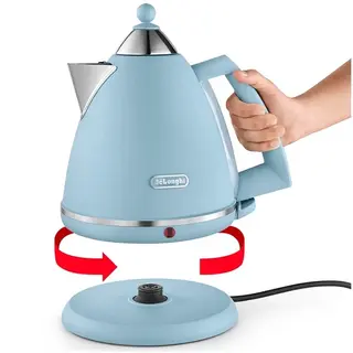 Чайник Delonghi KBX 2016 AZ Argento Flora