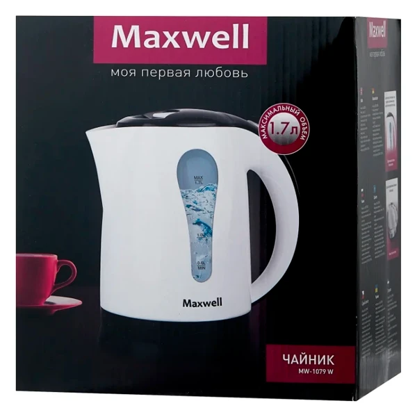 Maxwell шәйнегі MW-1079 W - фото 6