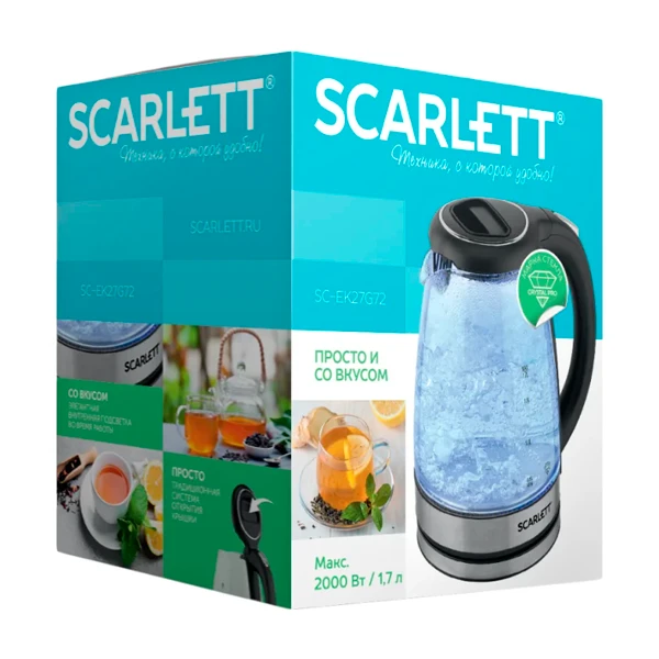 Электрический чайник Scarlett SC-EK27G72 - фото 4