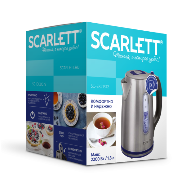 Чайник Scarlett SC-EK21S72