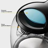 Чайник электрический Kitfort КТ-625-1 голубой КТ-625-1 - фото 5