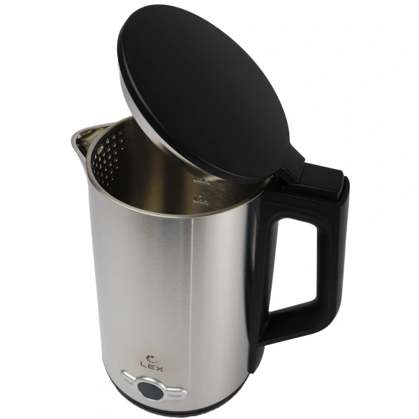 Чайник LEX LX-30022-1 Steel - фото 3