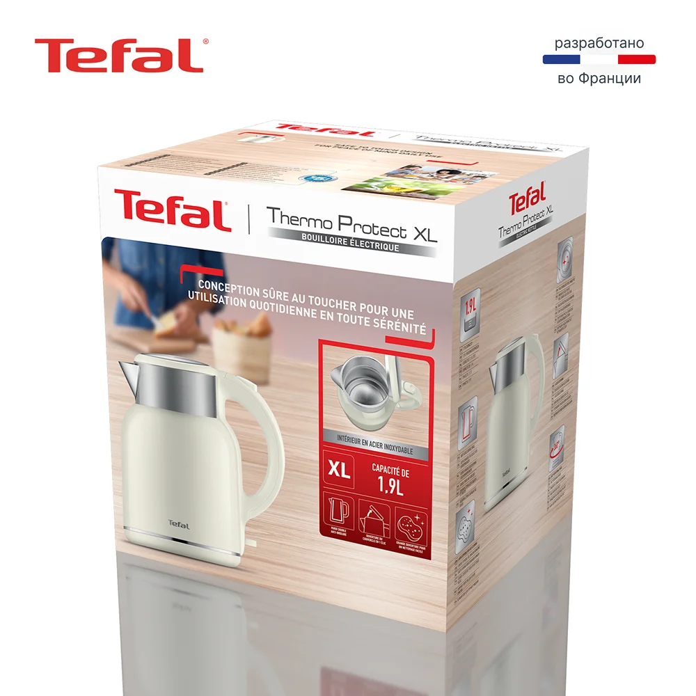Электрический чайник Tefal Thermo Protect XL KO190AE0 - фото 10