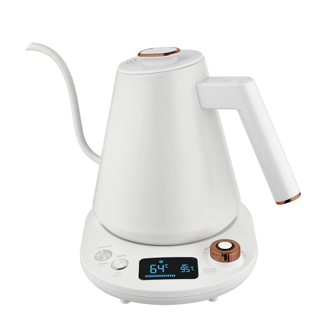 Чайник электрический Centek CT-1005 Белый CT-1005 White - фото 4