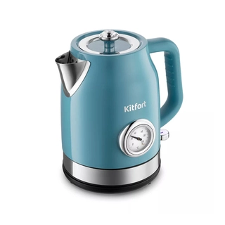 Чайник электрический Kitfort KT-6147-2 бирюзовый 
