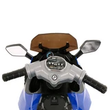 Электромотоцикл Pituso HLX2018/2-Blue (музыка,свет) - фото 9