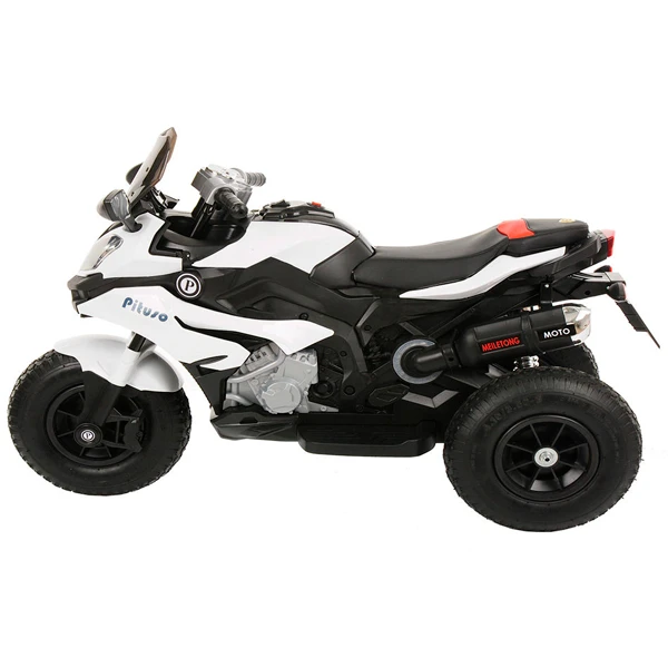 Электромотоцикл Pituso HLX2018/2-White (музыка,свет) - фото 2