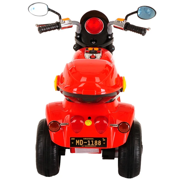 Электромотоцикл Pituso MD-1188, Красно-Черный - фото 7