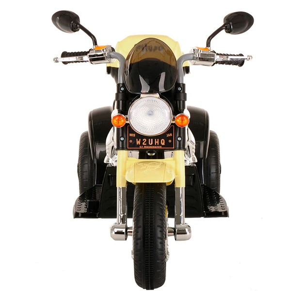 Электромотоцикл Pituso MD-1188, Черно-Бежевый - фото 6