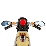 Электромотоцикл Pituso MD-1188, Черно-Бежевый - фото 8