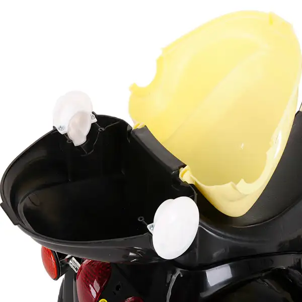 Электромотоцикл Pituso MD-1188, Черно-Бежевый - фото 9