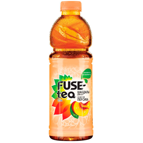 Чай Fuse-tea со вкусом персика 0,5 л