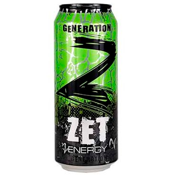 Энергетический напиток Zet Energy в ж/б 0,5л