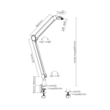Пантограф (стойка) для микрофона Brateck MDS13-1  - фото 4