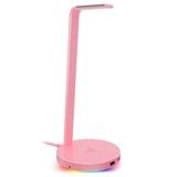 Подставка для наушников Razer Base Station V2 Chroma - Quartz Base Station V2 Chroma Pink - фото 2