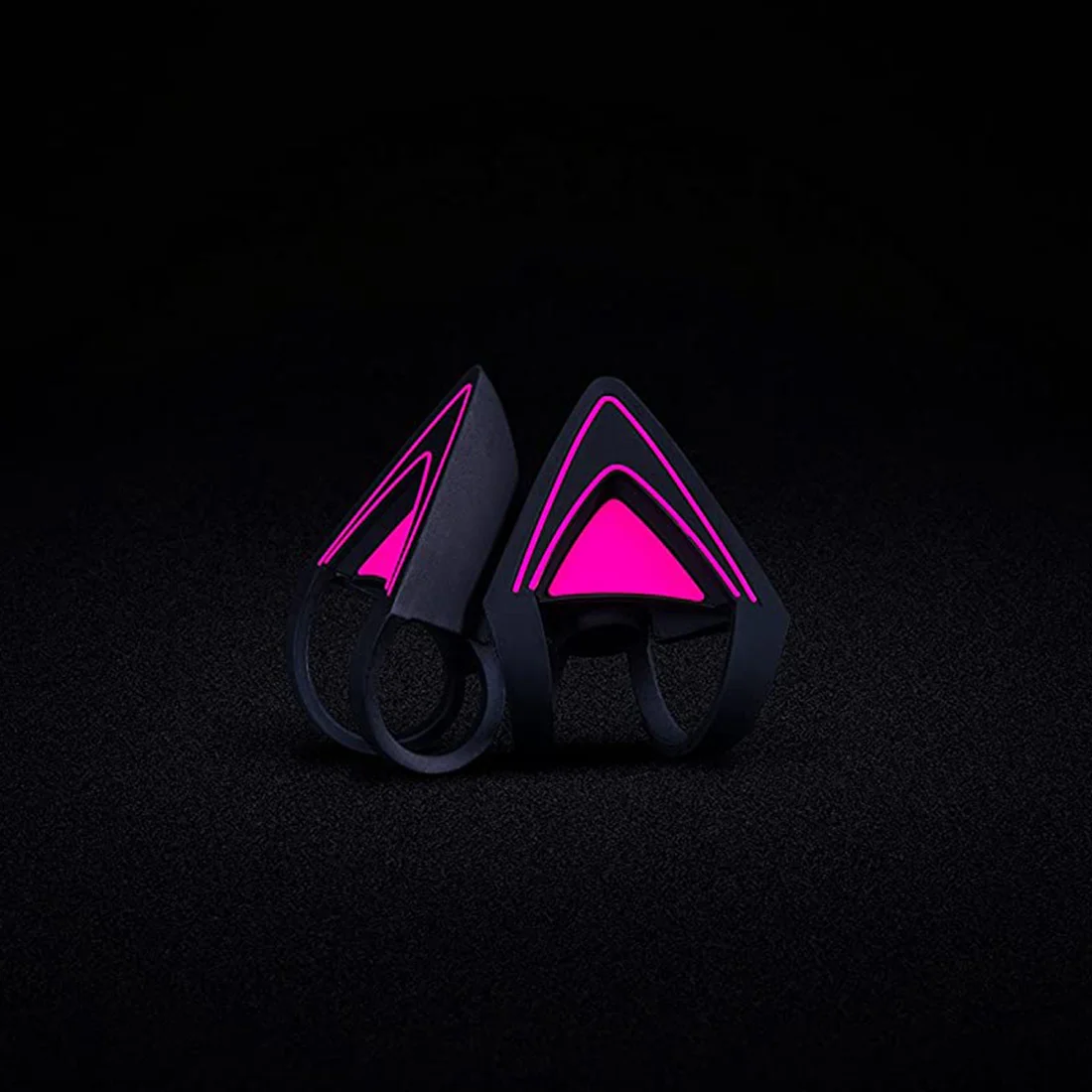 Накладные кошачьи ушки на гарнитуру Razer Kitty Ears for Kraken - Neon Purple  - фото 6