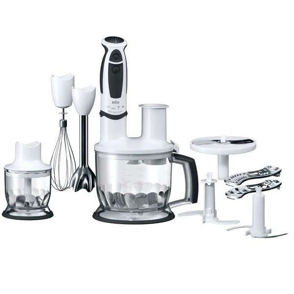 Погружной блендер Braun BR MR 570 Patisserie (White)