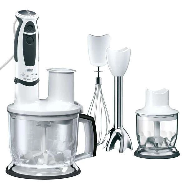 Погружной блендер Braun BR MR 570 Patisserie (White) - фото 2