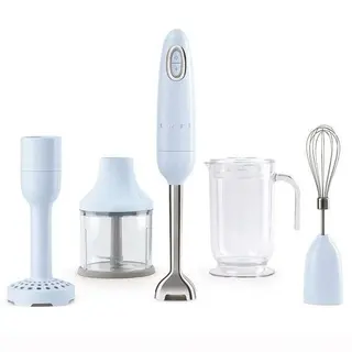 Погружной блендер Smeg HBF02PBEU (Голубой)