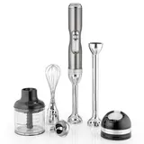 Погружной блендер KitchenAid Artisan 5KHB3581ЕMS, серебряный медальон
