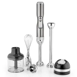 Погружной блендер KitchenAid Artisan 5KHB3581ЕMS, серебряный медальон