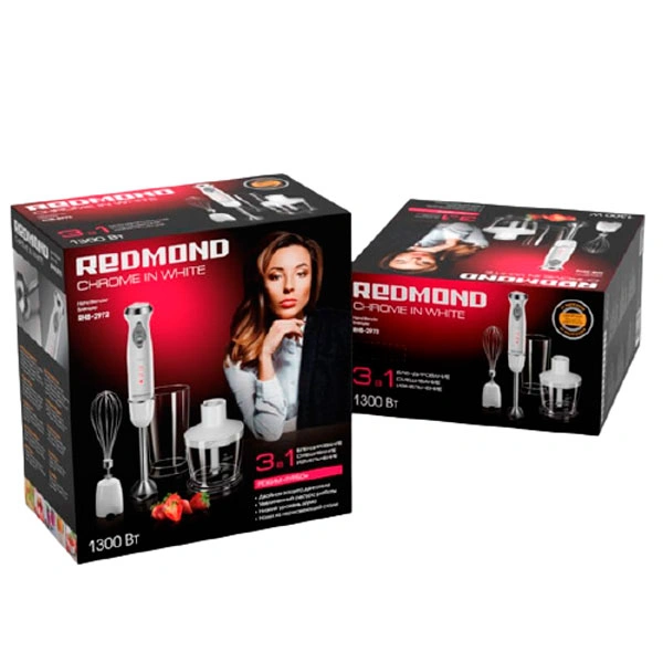 Погружной блендер Redmond RHB-2972 (белый) - фото 11