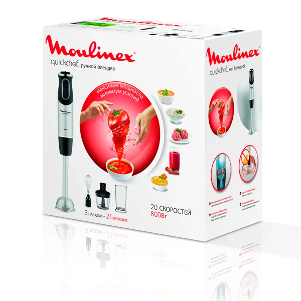 Погружной блендер Moulinex Quickchef DD653832 - фото 7