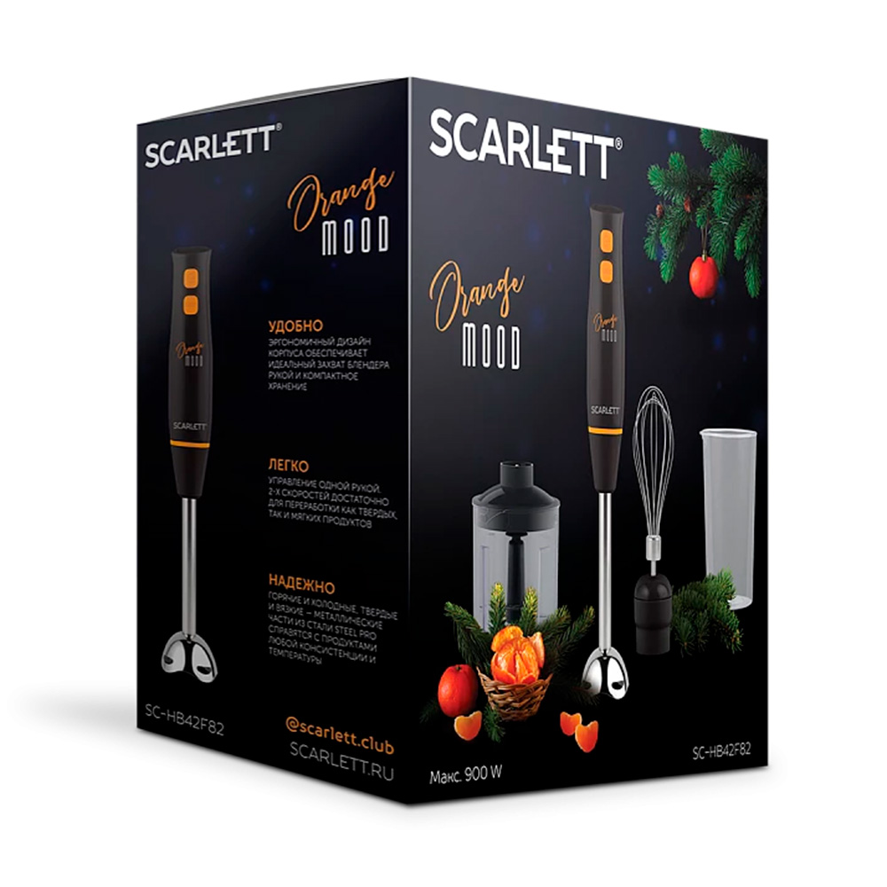 Scarlett батырмалы блендері SC-HB42F82 - фото 6