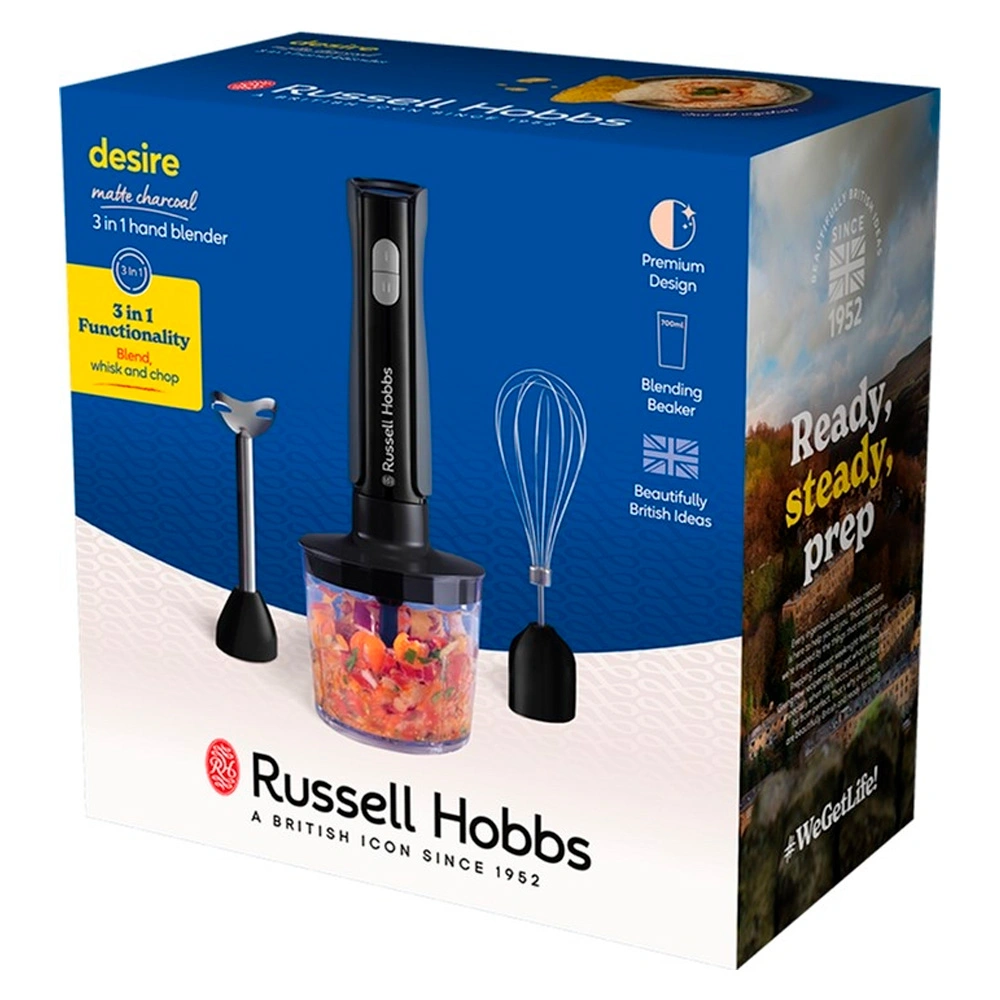 Блендер погружной Russell Hobbs 3 в 1 27141-56 Black - фото 7