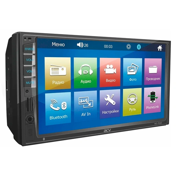 Автомагнитола ACV WD-7040