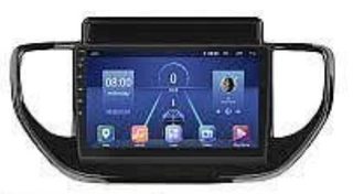 Автомагнитола For Cars для Hyundai Solaris accent 2020-2021 4Gb+64Gb Black 