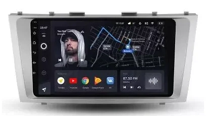 Автомагнитола For Cars Toyota Camry 6 XV40/50 2006-2011 2Gb+32Gb черная 