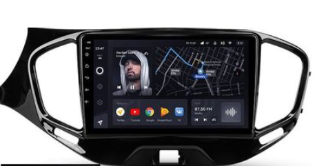 Автомагнитола For Cars для C3 Lada Vesta Cross 2015-2019 4Gb+64Gb Black 