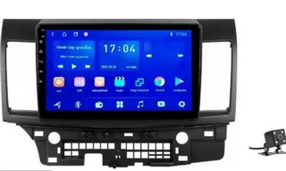 Автомагнитола For Cars F3 для Mitsubishi Lancer 2007-2015 2Gb+32Gb Black + камера заднего вида 