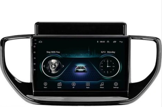 Автомагнитола For Cars для Hyundai Solaris Accent 2020-2021 2Gb+32Gb Android 10 Black 