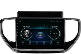 Автомагнитола For Cars для Hyundai Solaris Accent 2020-2021 2Gb+32Gb Android 10 Black 