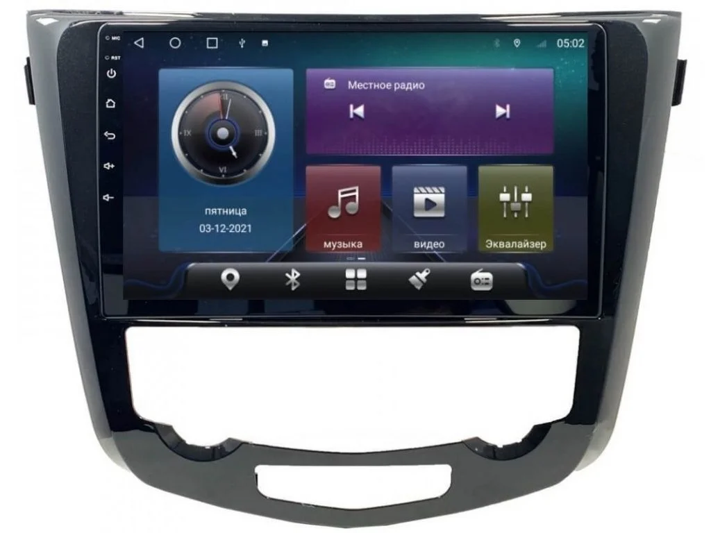 Автомагнитола For Cars для Nissan X-Trail 2013-2019 2Gb+32Gb черная 