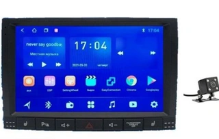 Автомагнитола For Cars F3 для Volkswagen Touareg 2003-2009 2Gb+32Gb + камера заднего вида Black 