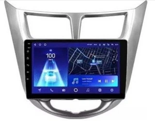 Автомагнитола For Cars C3 для Hyundai Accent 2010-2015 2Gb+32Gb Black 