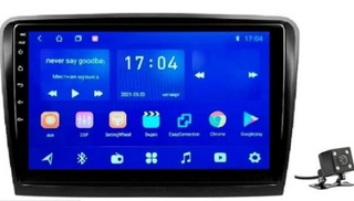 Автомагнитола For Cars F3 для Skoda Superb 2008-2015 2Gb+32Gb Black + камера заднего вида 